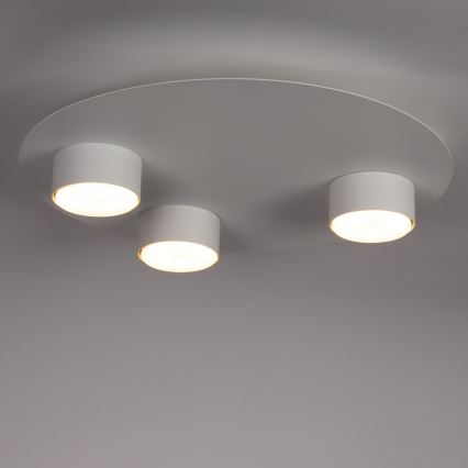 Plafón STAR 3xGX53/12W/230V blanco