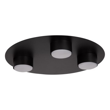 Plafón STAR 3xGX53/12W/230V negro