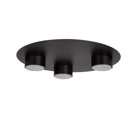 Plafón STAR 3xGX53/12W/230V negro