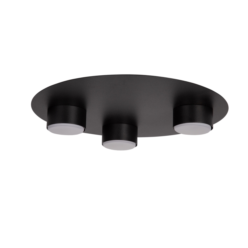 Plafón STAR 3xGX53/12W/230V negro