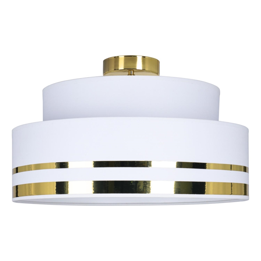 Plafón TAMI 1xE27/60W/230V color crema/dorado