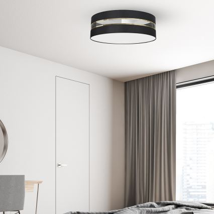 Plafón ULTIMO 3xE27/60W/230V negro