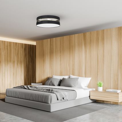 Plafón ULTIMO 3xE27/60W/230V negro