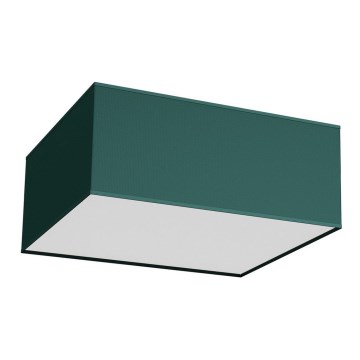 Plafón VERDE 3xE27/60W/230V 50x50 cm verde