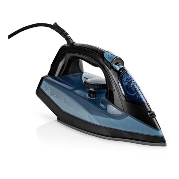 Plancha de vapor 2600W/230V negro/azul