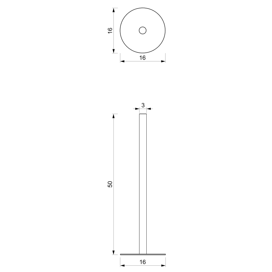 Portarrollos de papel higiénico 51 cm blanco