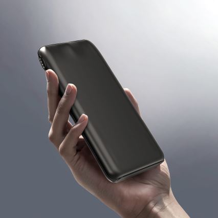 Power Bank 10000 mAh 10W Power Delivery 2xUSB-C + 1xUSB-A negro