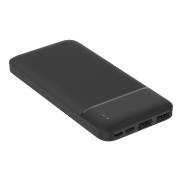 Power Bank 10000 mAh 3,7V negro