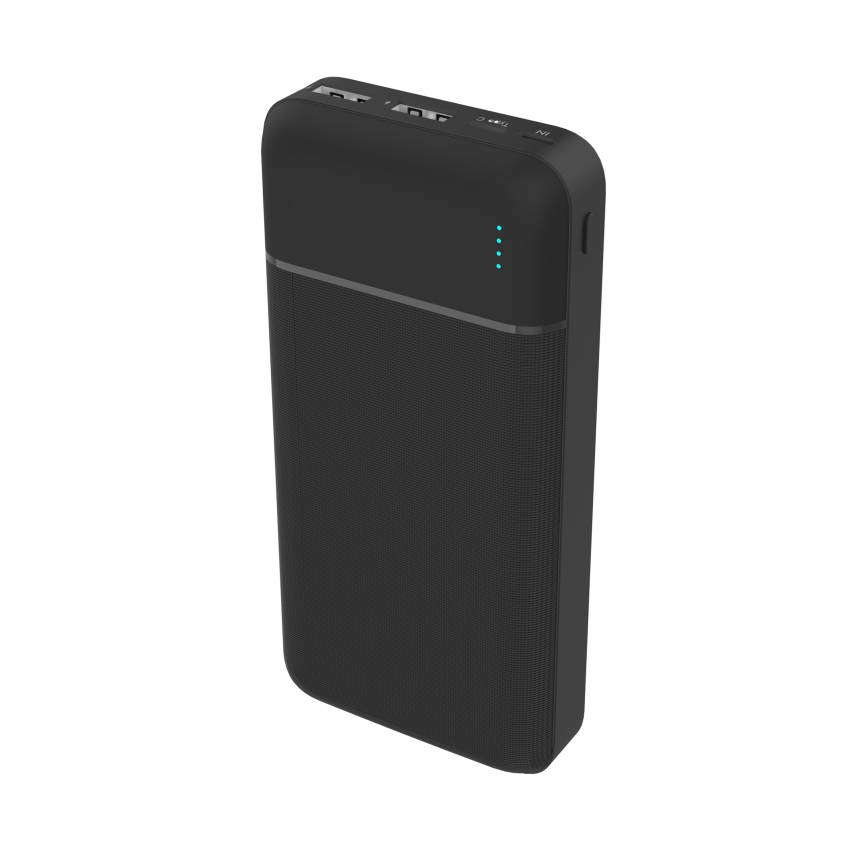 Power Bank 20000 mAh 3,7V negro