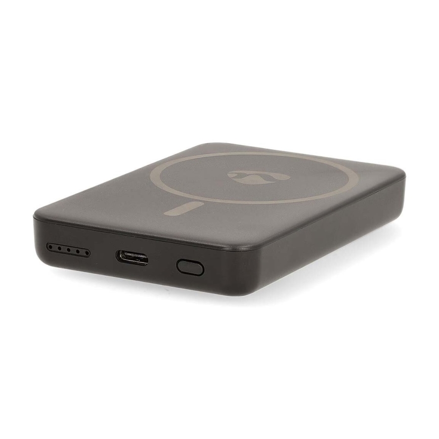 Power Bank 2en1 MagSafe 5000 mAh negro