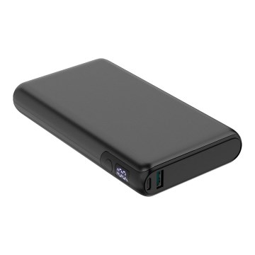 Power Bank con pantalla LED Power Delivery 30000 mAh/100W/3,7V negro