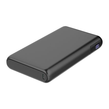 Power Bank con pantalla LED Power Delivery 30000 mAh/100W/3,7V negro