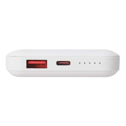 Power Bank magnético con cargador inalámbrico Power Delivery 10 000mAh/20W/3,7V blanco