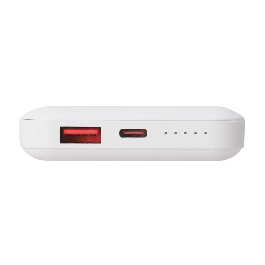 Power Bank magnético con cargador inalámbrico Power Delivery 10 000mAh/20W/3,7V blanco