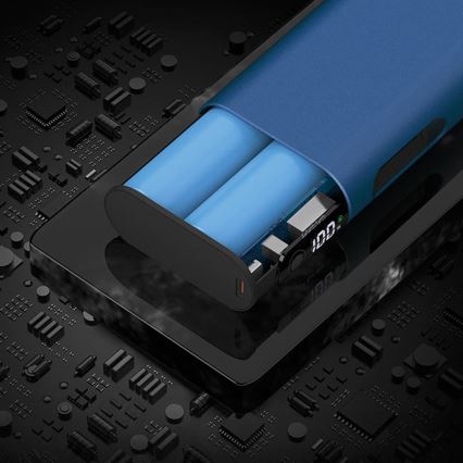 Power Bank Power Delivery 10000 mAh/22,5W/3,7V azul