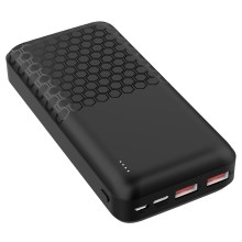 Power Bank Power Delivery 20000 mAh/22,5W/3,7V negro