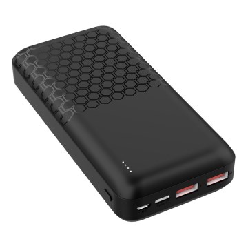 Power Bank Power Delivery 20000 mAh/22,5W/3,7V negro