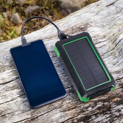 Power Bank solar Power Delivery 10000mAh/10W/5V negro