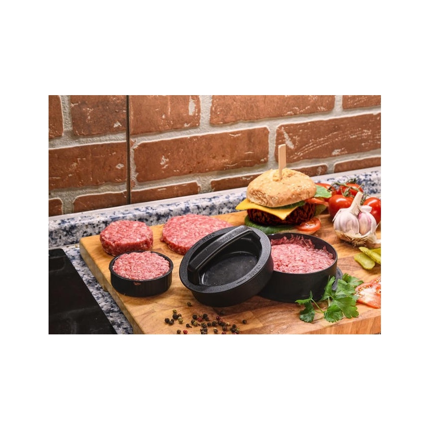 Prensa para hamburguesas d. 10cm/6,5cm