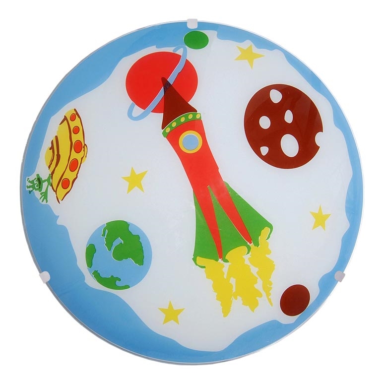Prezent 1361 - Vidrio de recambio para lámpara de techo ROCKET E27
