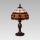 Prezent 176 - Lámpara de mesa TIFFANY 1xE14/40W/230V