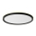 Prezent 27310 - Plafón LED de baño CORDIA LED/12W/230V 3000/6000K IP54 negro