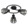 Prezent 27518 - Foco PONTEO 3xE27/40W/230V negro
