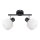 Prezent 27520 - Foco ARYA 2xE14/40W/230V negro/blanco