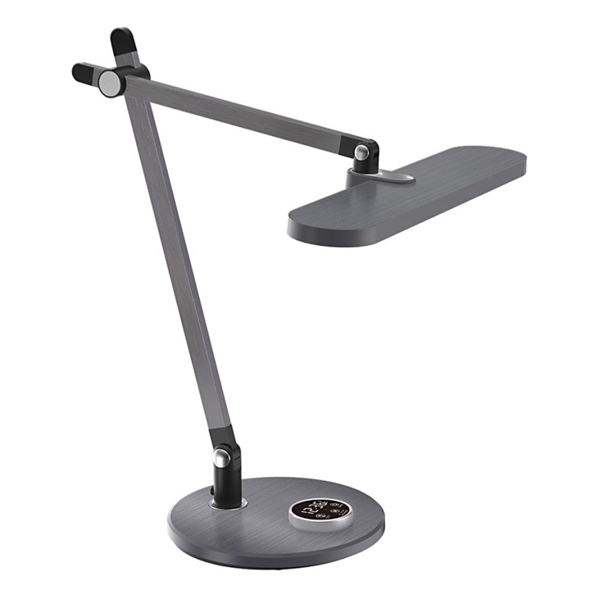 Prezent 31216 - Lámpara de mesa LED flexible táctil regulable con pantalla ZIPP LED/12W/230V 3000-6500K