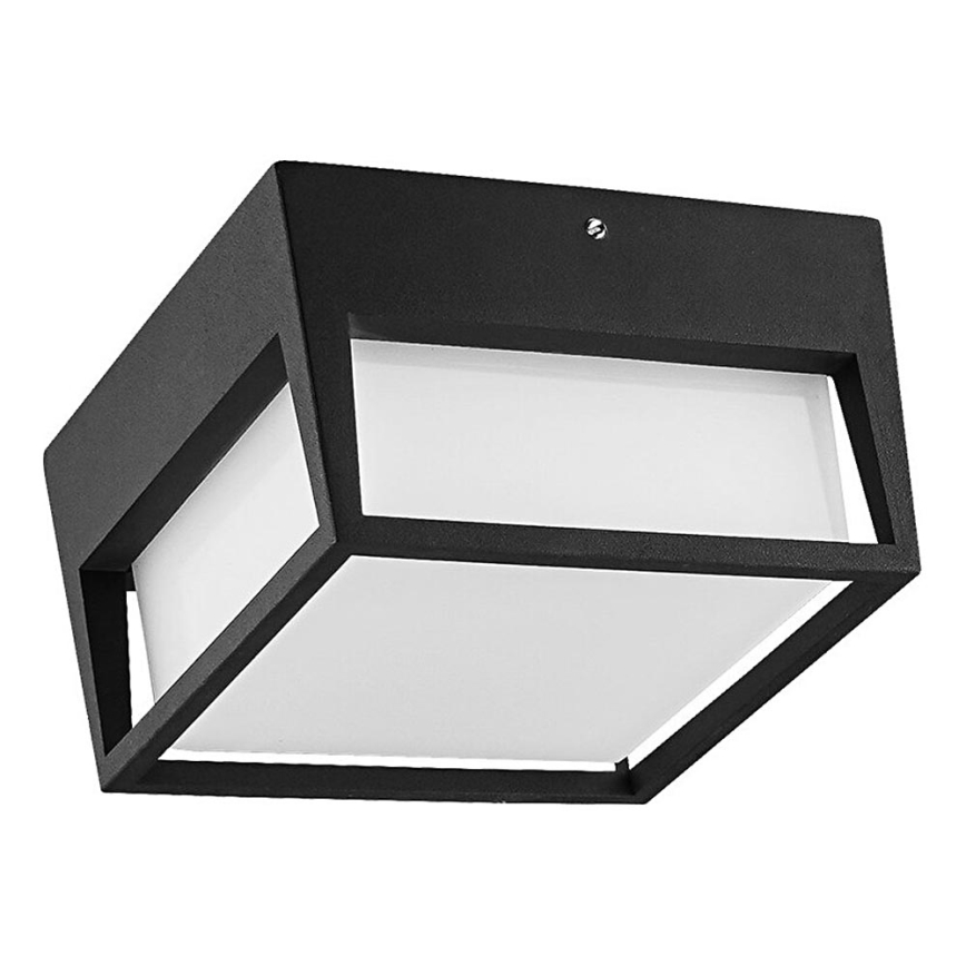 Prezent 31311 - Plafón LED de exterior GEST LED/9W/230V IP44 negro