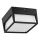 Prezent 31311 - Plafón LED de exterior GEST LED/9W/230V IP44 negro
