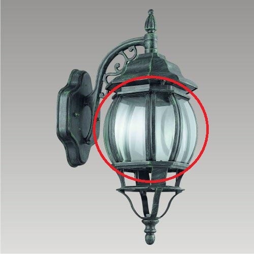 Prezent 39001 - Vidrio de recambio para luz exterior PRINZ E27