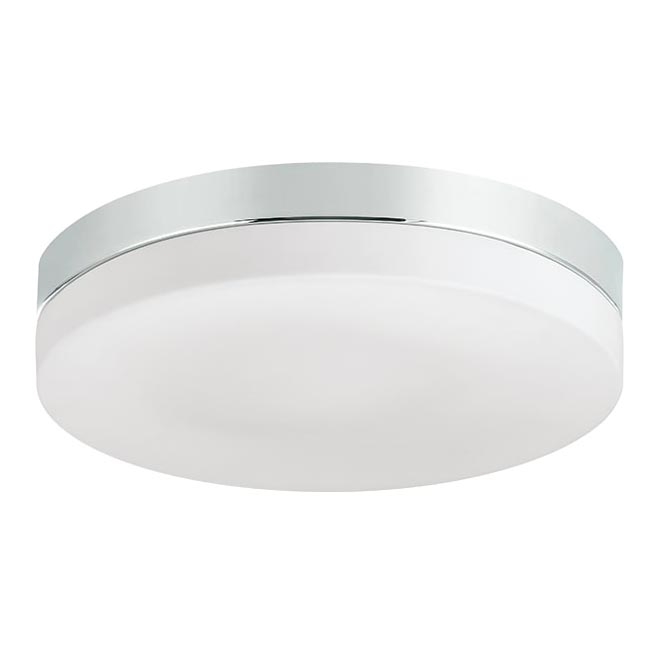 Prezent 67109 - Plafón de baño PILLS 1xE27/60W/230V IP44 cromo brillante