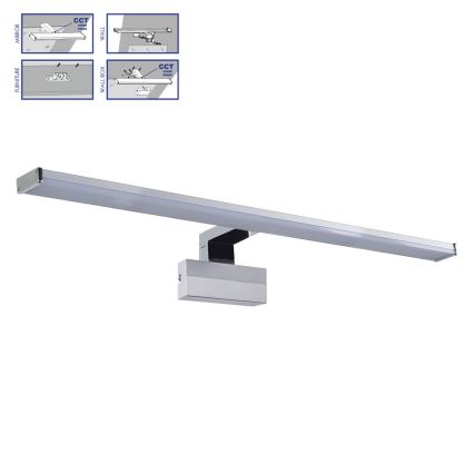 Prezent 70228 - Iluminación LED para espejos de baño TREMOLO PLUS LED/12W/230V IP44 3000/4000K 78 cm