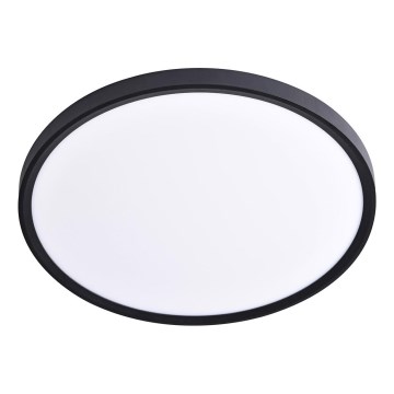 Prezent 70325 - Plafón LED regulable TRIMO LED/18W/230V 3000-6000K diá. 23 cm negro