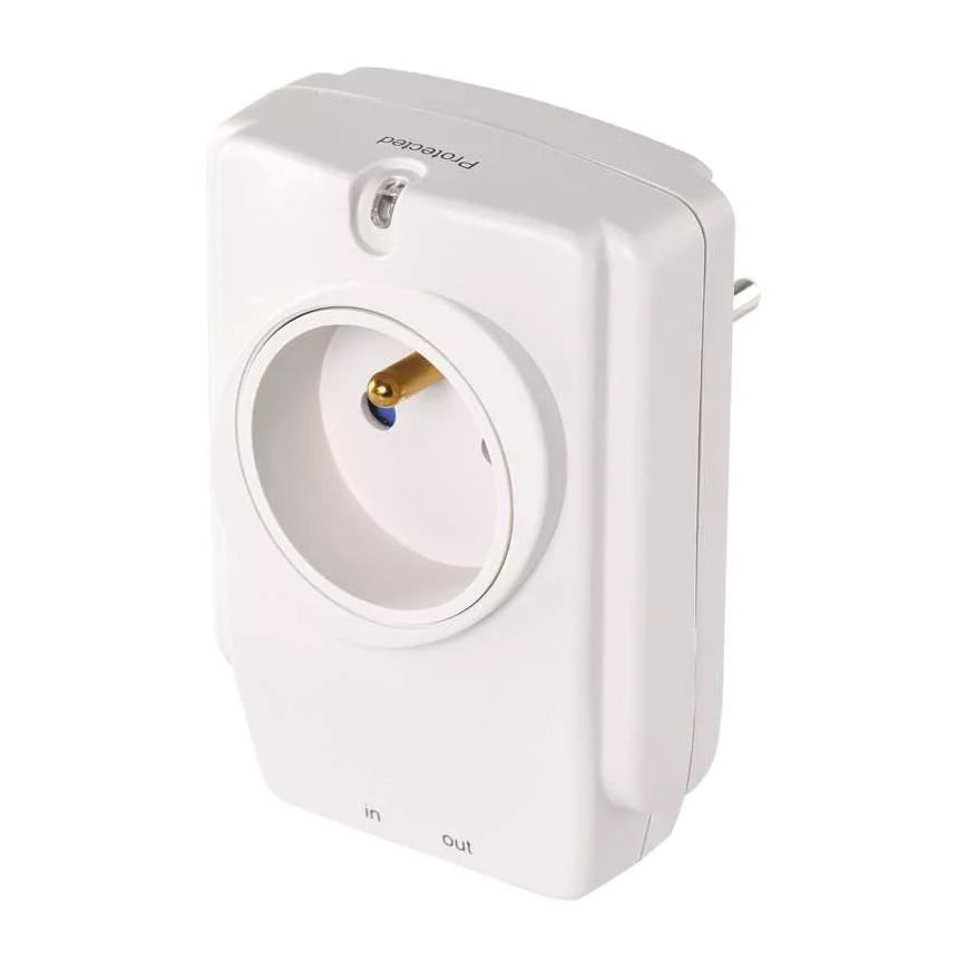 Protector contra sobretensiones 230V/16A 1x2P+PE