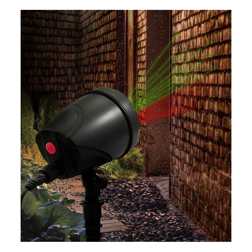 Proyector láser LED Exterior LED/5W/230V IP44