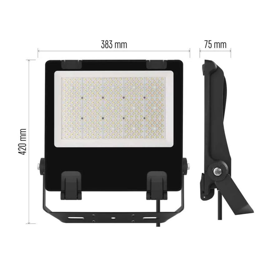 Proyector LED AVENO LED/200W/230V 4000K 32000 lm IP66 negro