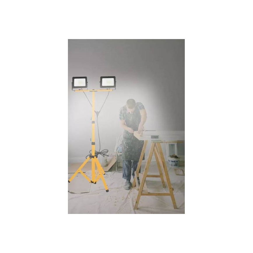 Proyector LED con soporte 2xLED/30W/230V IP65