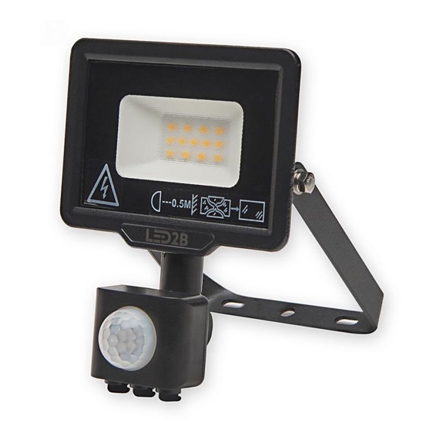 Proyector LED de exterior con sensor LED/10W/230V 6500K IP44