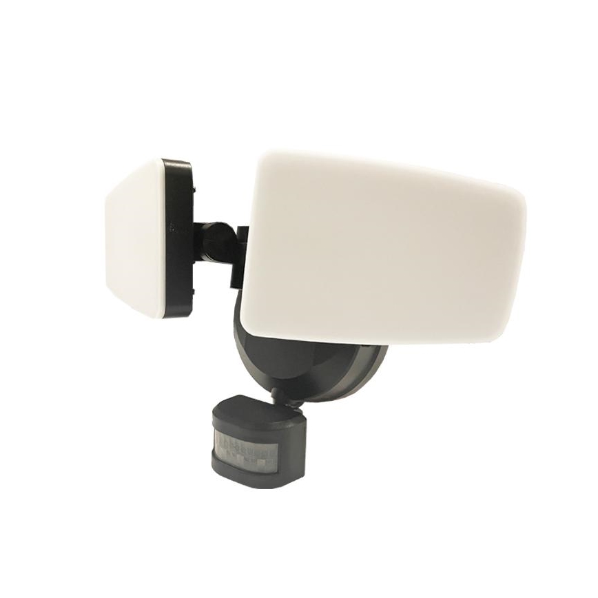 Proyector LED de exterior con sensor LED/24W/230V 3000/4000/6000K IP54 negro
