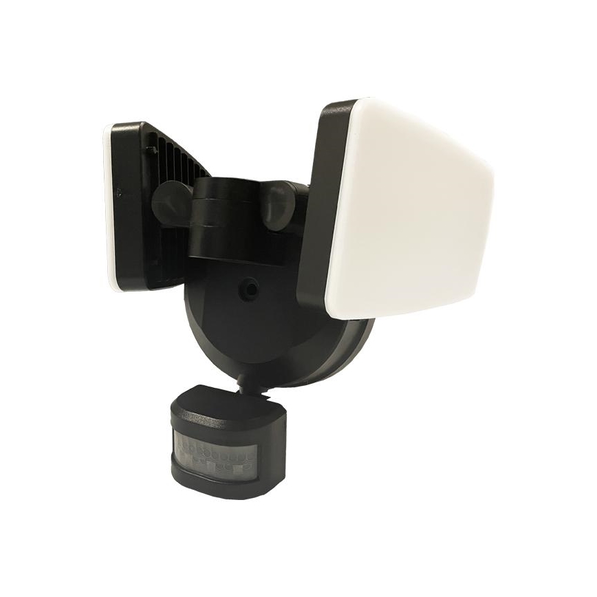 Proyector LED de exterior con sensor LED/24W/230V 3000/4000/6000K IP54 negro
