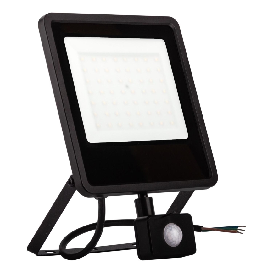 Proyector LED de exterior con sensor LED/30W/230V 4000K IP65 negro