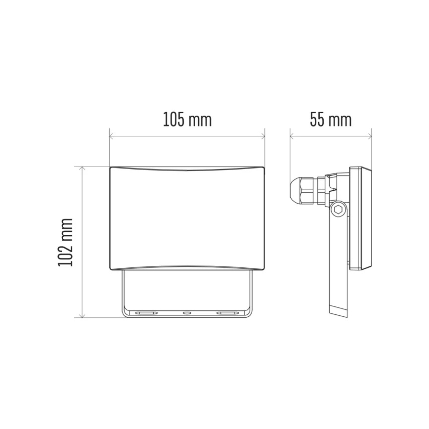 Proyector LED LED/10,5W/230V IP65