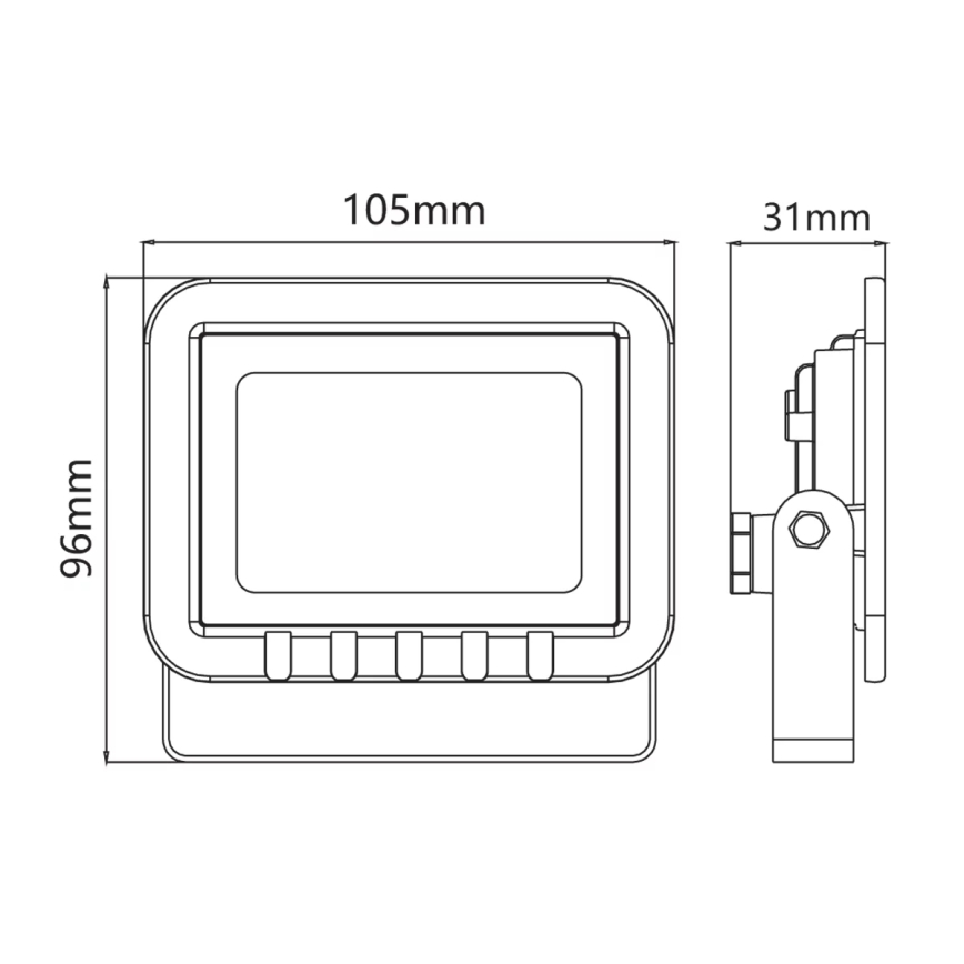 Proyector LED LED/10W/230V 6500K IP65
