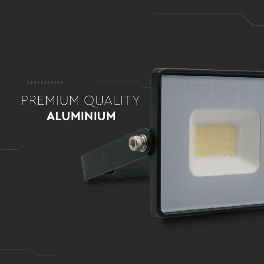 Proyector LED LED/20W/230V 6500K IP65 negro