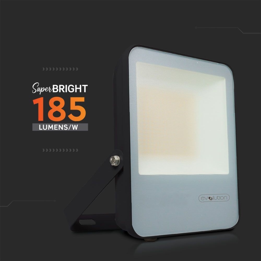 Proyector LED LED/50W/230V 6400K IP65 negro