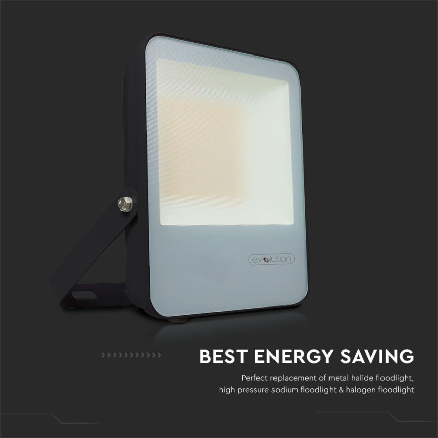 Proyector LED LED/50W/230V 6400K IP65 negro