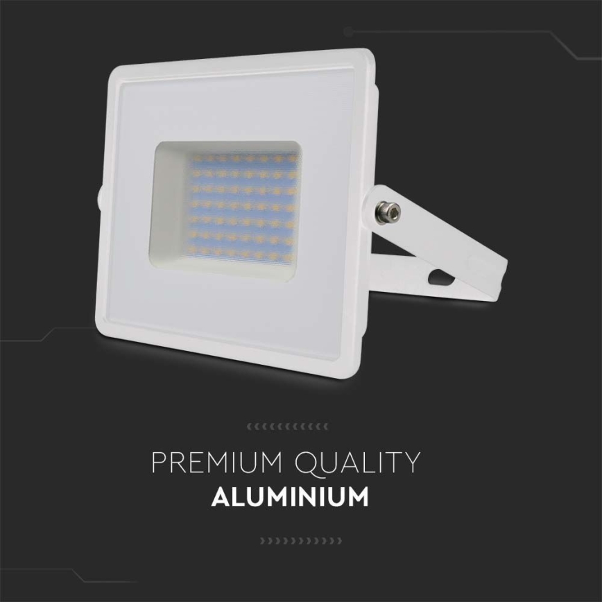 Proyector LED LED/50W/230V 6500K IP65 blanco