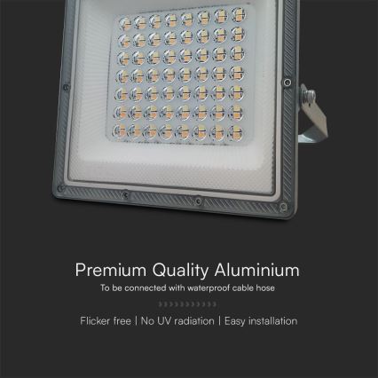 Proyector LED LED/50W/230V IP65 3000/4000/6500K gris